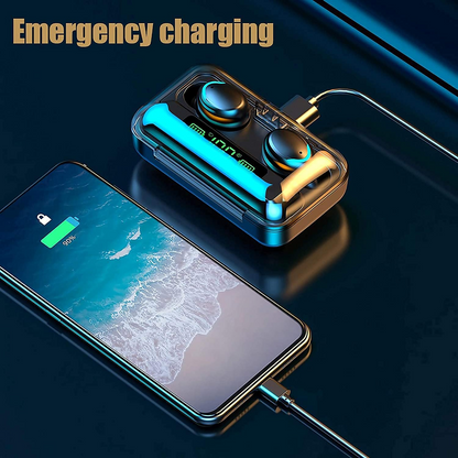 Marcherelle™ – Écouteurs Sans Fil avec Suppression du Bruit, 25h Autonomie