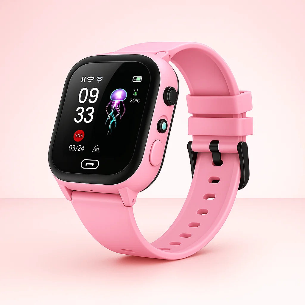 Marcherelle™ – Montre Connectée GPS pour Enfants avec Appel Vidéo