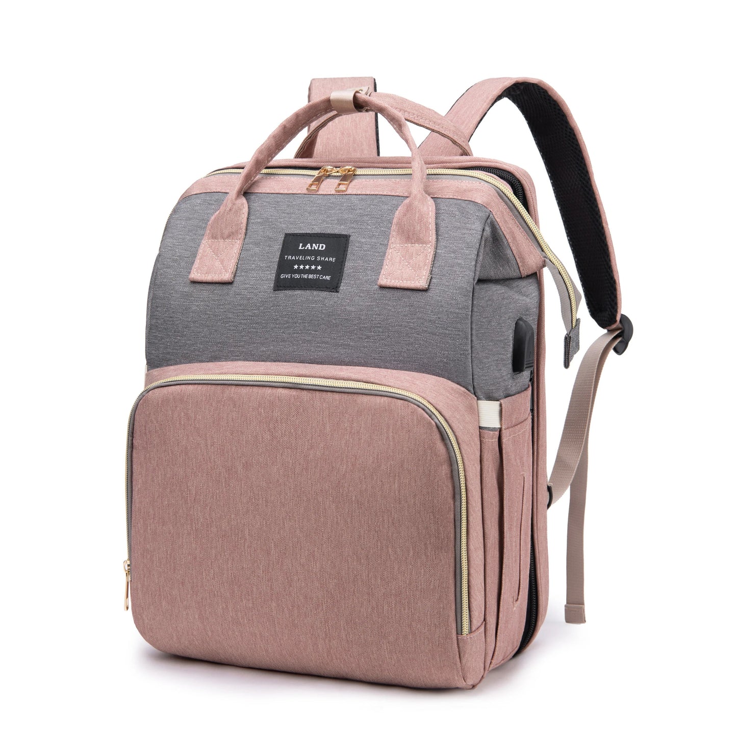 Marcherelle™ – Sac à Langer 3 en 1 avec Lit Bébé Intégré