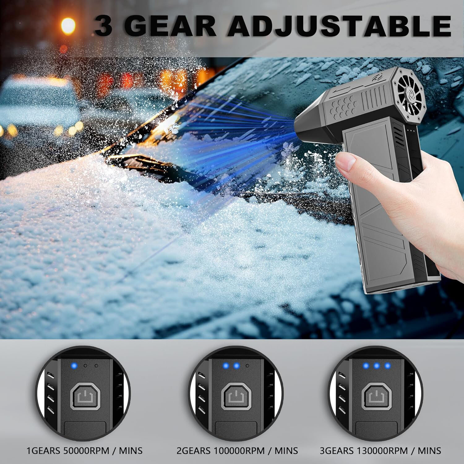 Marcherelle™ – Souffleur à Poussière Portable Mini Duster pour Nettoyage Rapide