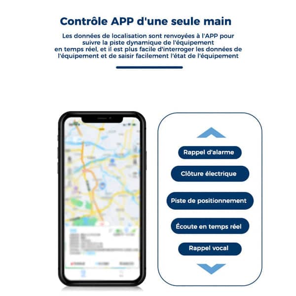 Marcherelle™ – Traceur GPS Voiture Compact avec Suivi en Temps Réel
