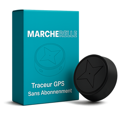 Marcherelle™ – Traceur GPS Voiture Compact avec Suivi en Temps Réel