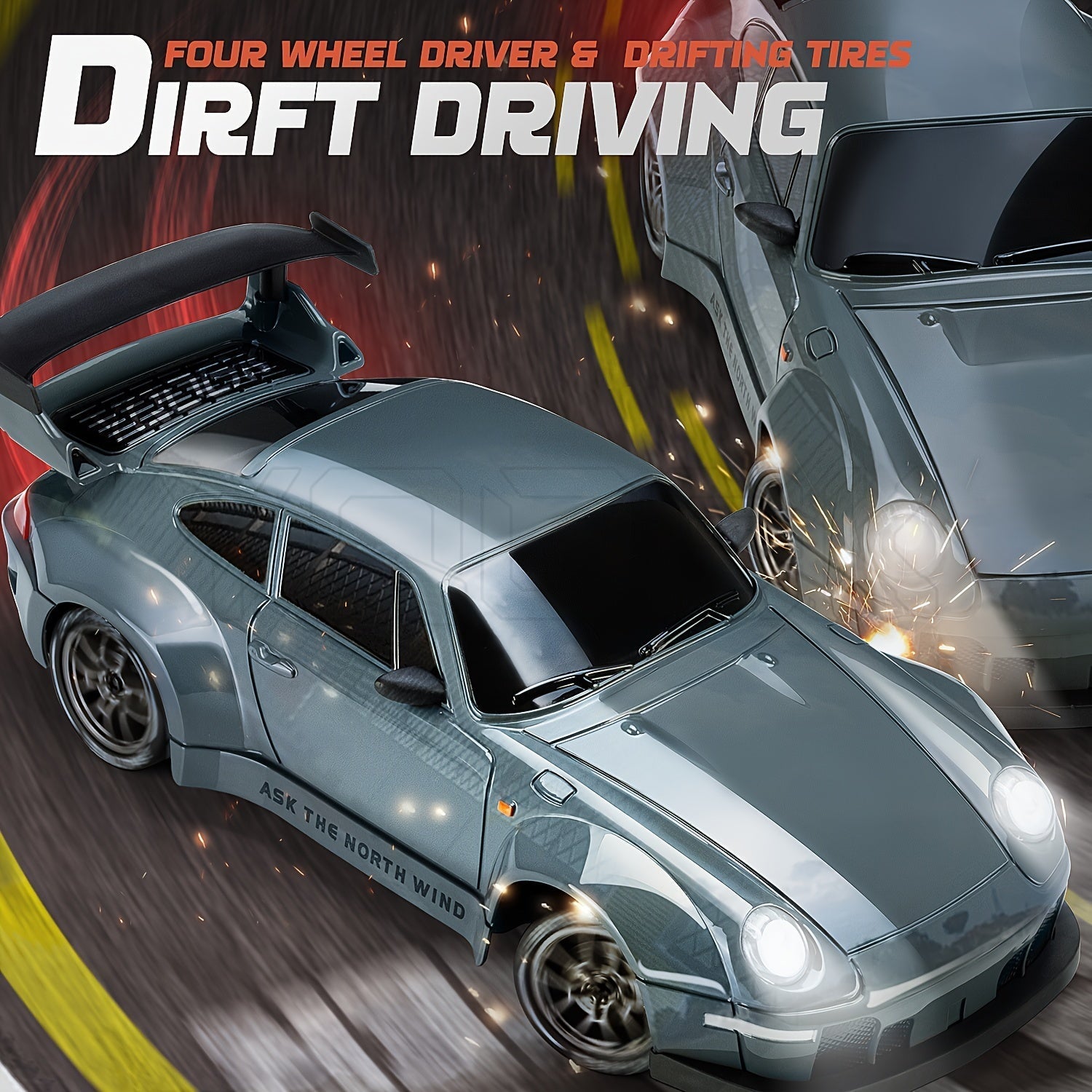 Marcherelle™ – Voiture RC Drift Télécommandée 2.4GHz Rechargeable