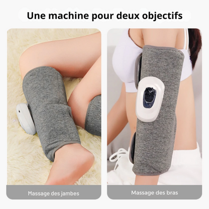 Masseur Mollets à Air Chauffant pour Douleur et Fatigue - Marcherelle