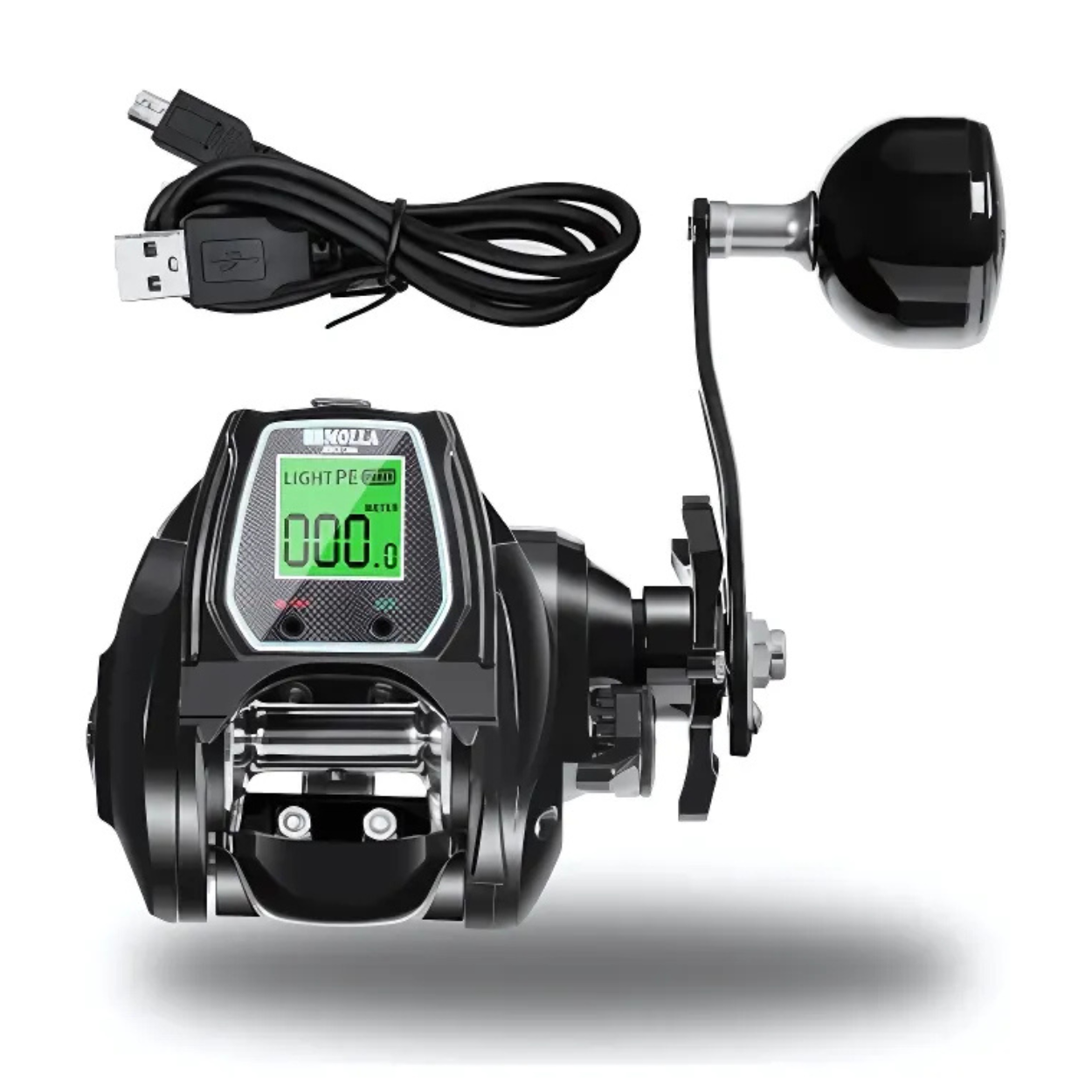 Waterproof Electronic Fishing Reel for Heavy Lures