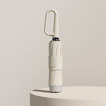 Parapluie Pliable Voyage Léger avec Bord Réfléchissant - Foivo