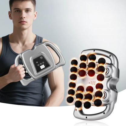 Professional Massage Gun with 24 Rollers