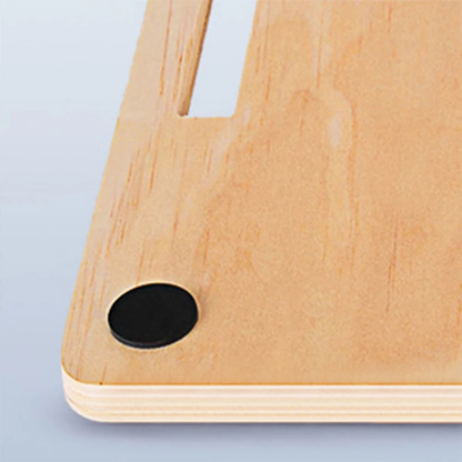 Adjustable Wooden Incline Board for Stretching and Muscle Strengthening