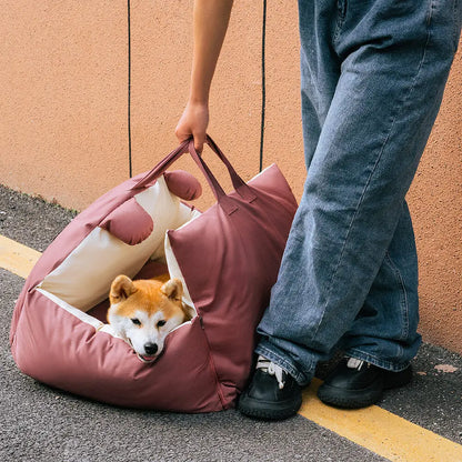 Comfortable and Soft Dog Car Cushion
