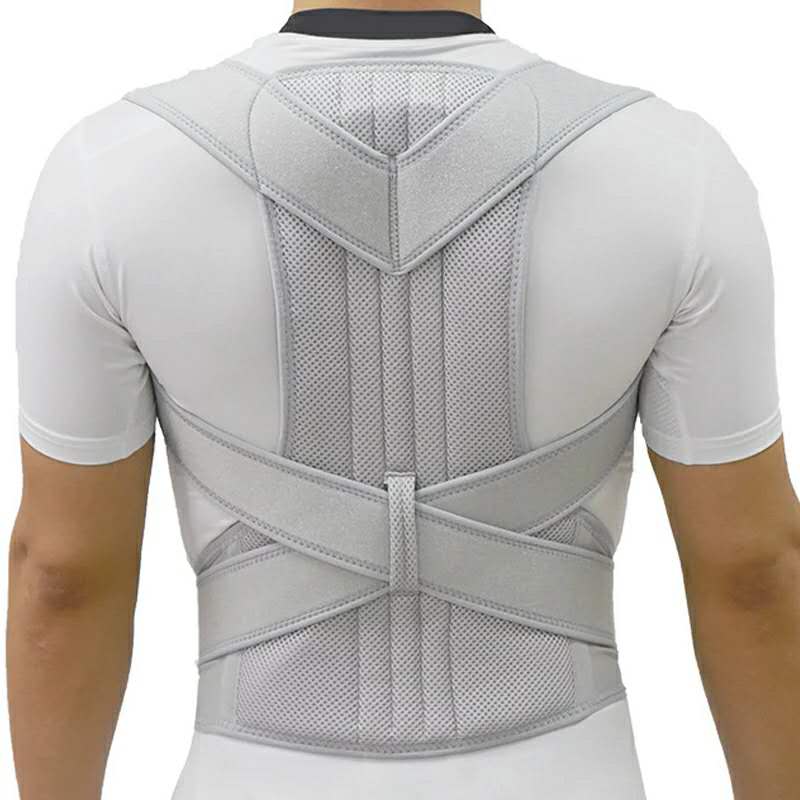 Posture Corrector with Ergonomic Metal Bar