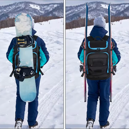 50L Waterproof Ski Backpack for Snow Slopes