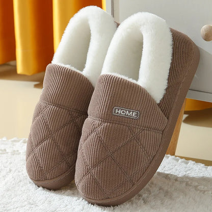Cozy Plush Slippers for Men and Women
