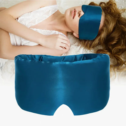 Soft Lavender Silk Night Mask