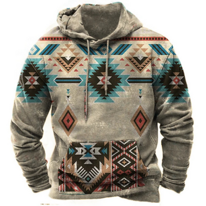 Colorful and Comfortable Printed Streetwear Hoodie