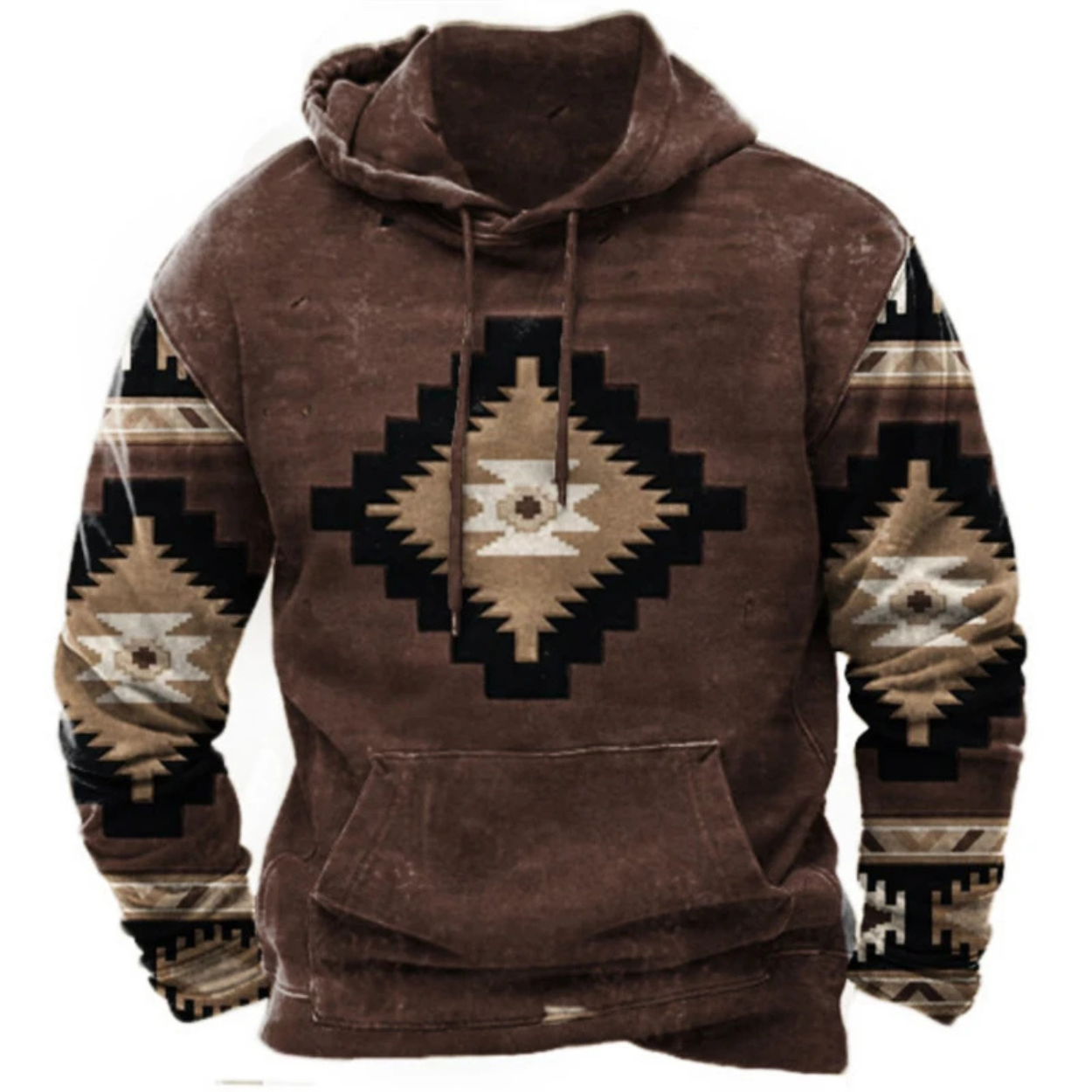 Colorful and Comfortable Printed Streetwear Hoodie