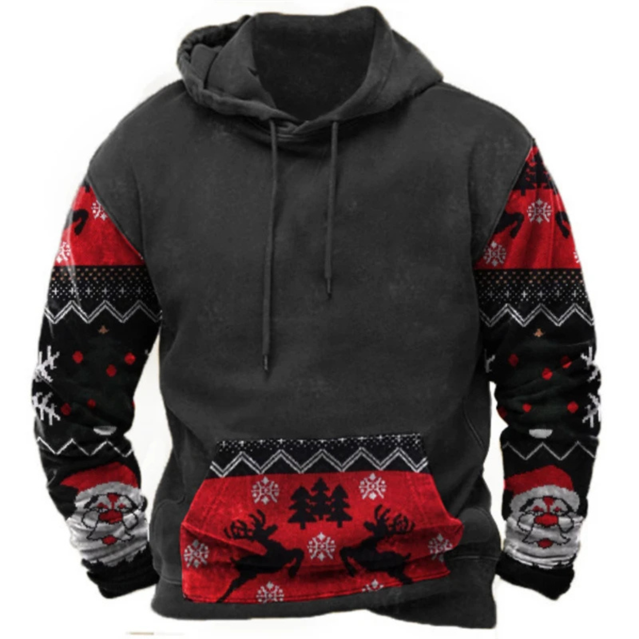 Colorful and Comfortable Printed Streetwear Hoodie
