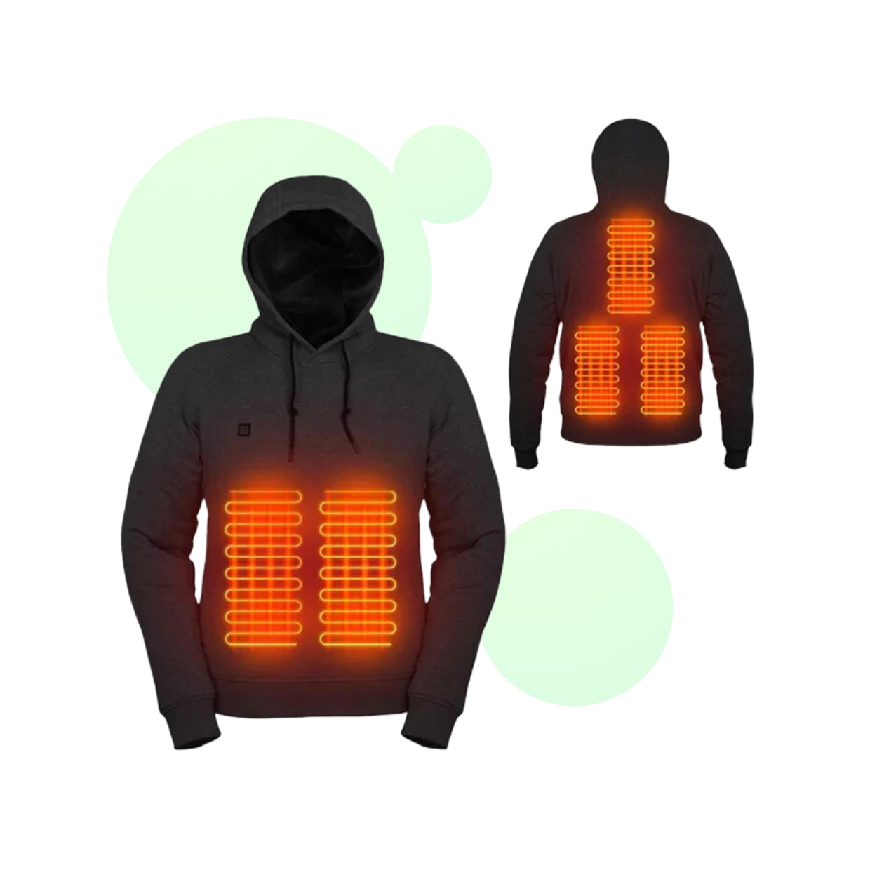 Sweat à Capuche Électrique Chauffant Hiver - Marcherelle