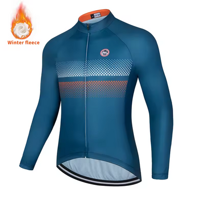 Warm and Lightweight Winter Cycling Suit