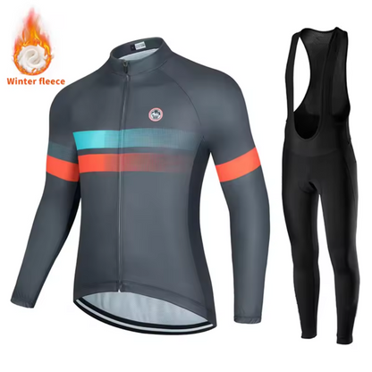 Warm and Lightweight Winter Cycling Suit