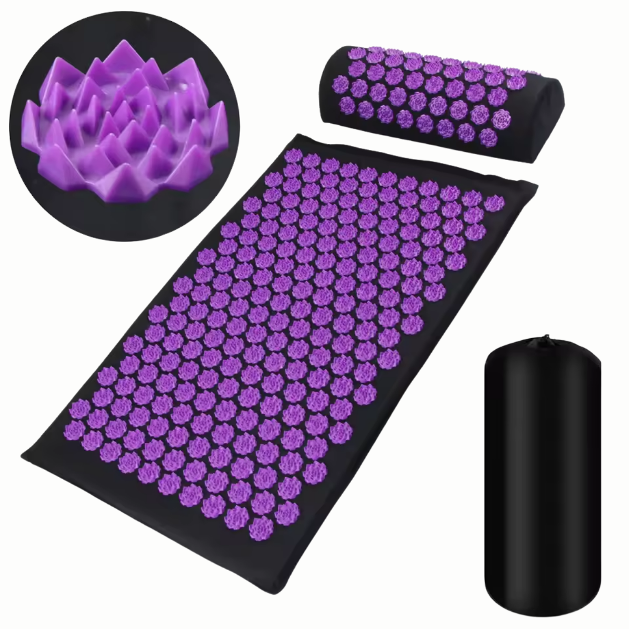 Tapis de Massage Acupression pour Soulager les Tensions Musculaires - Marcherelle