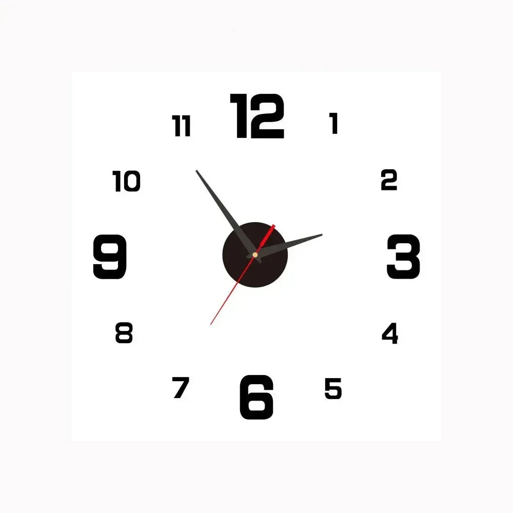 Elegant Digital Wall Clock for Home and Office