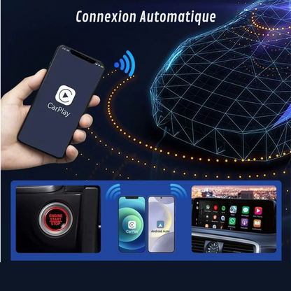 Compact and Convenient Wireless USB CarPlay Adapter