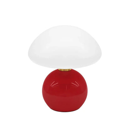 Elegant Bedside Lamp in Glass