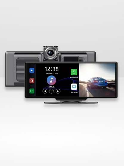 CarPlay Navigation Screen with Built-in Rear Camera