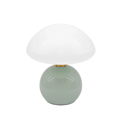 Elegant Bedside Lamp in Glass