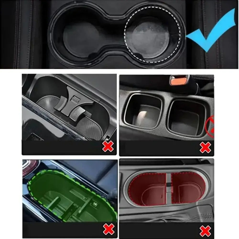 Tablet Holder with Adjustable Cup Holder