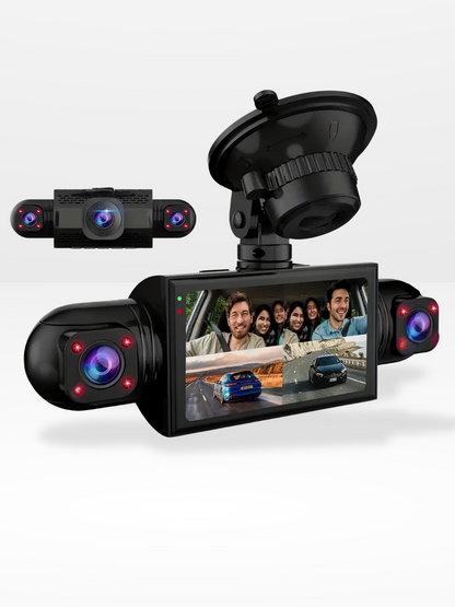 360° Dash Camera for Car with Video Recording