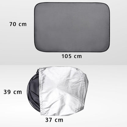 Adjustable UV Screen Roof Window Shade