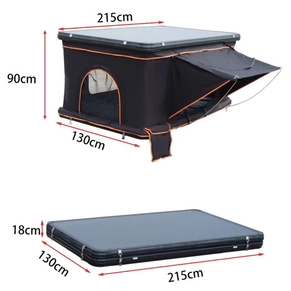 Lightweight and Compact Aluminum Roof Tent
