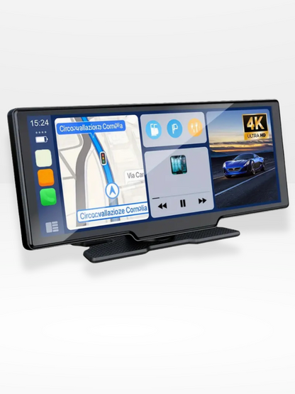 CarPlay Navigation Screen with Built-in Rear Camera