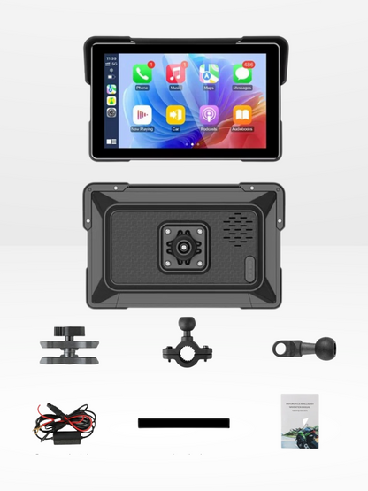 Waterproof Universal Motorcycle GPS Screen for CarPlay