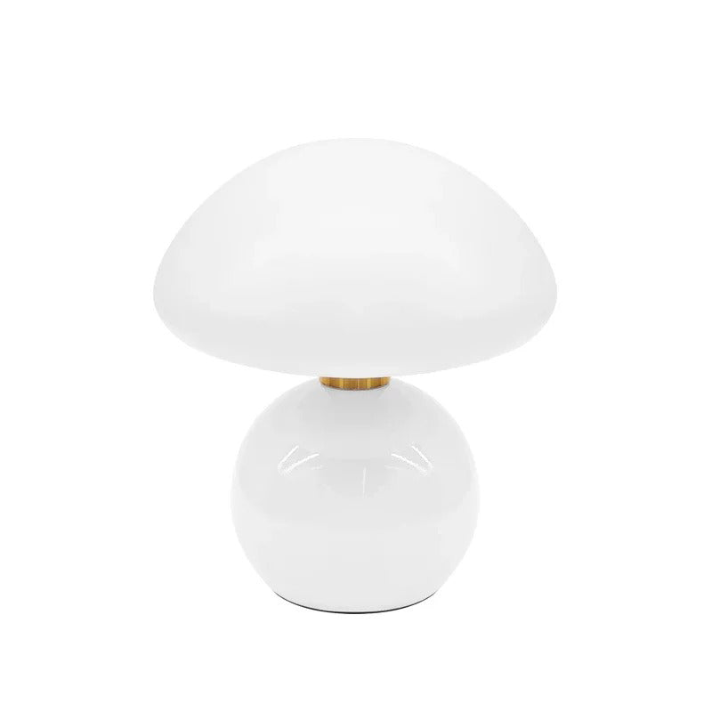 Elegant Bedside Lamp in Glass
