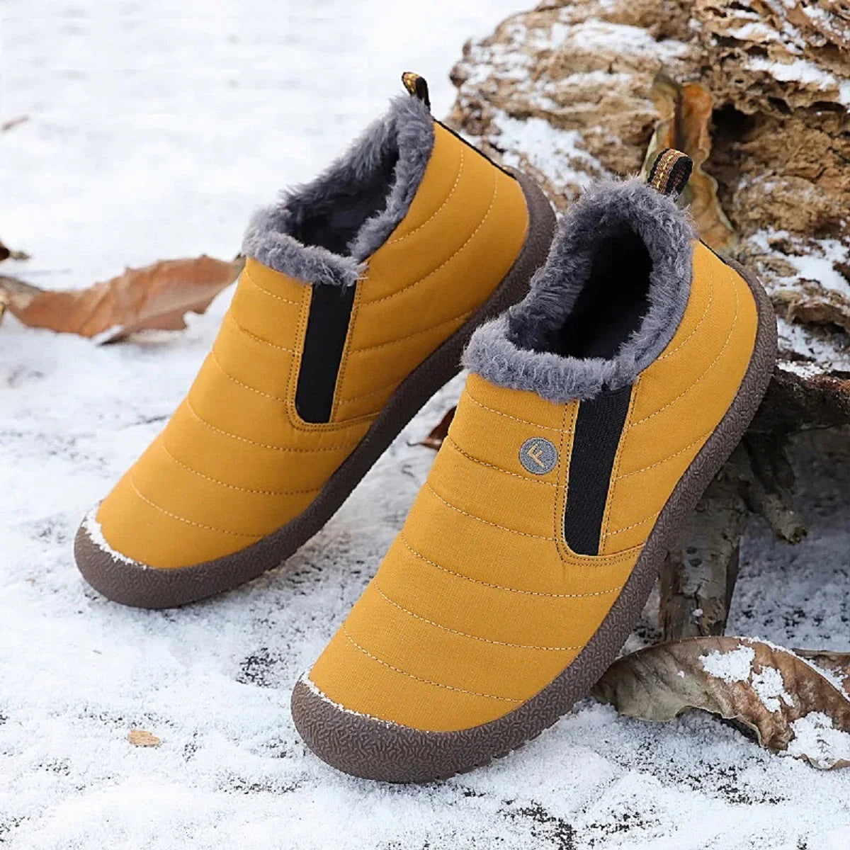 Men's Winter Polar Fleece Slippers Soft, Warm, and Non-Slip