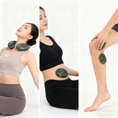 Hot Massage Stones Made of Natural Jade