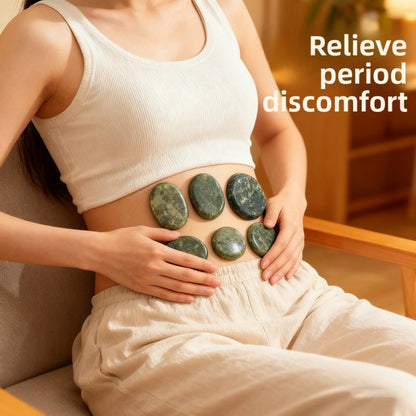 Hot Massage Stones Made of Natural Jade