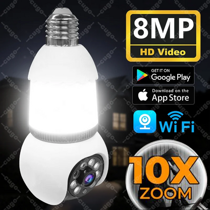 Marcherelle™ – Security Camera with LED Bulb Color Vision