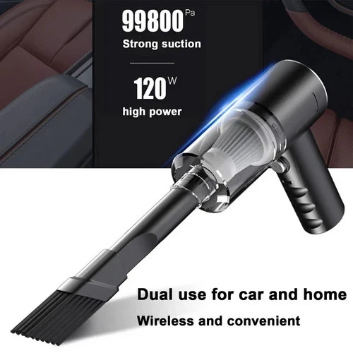 Marcherelle™ – Cordless Car Vacuum Cleaner 120w Lightweight and Versatile
