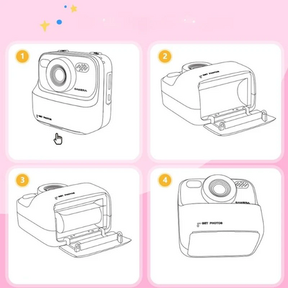 Marcherelle™ – Instant Camera for Children for Creative Moments