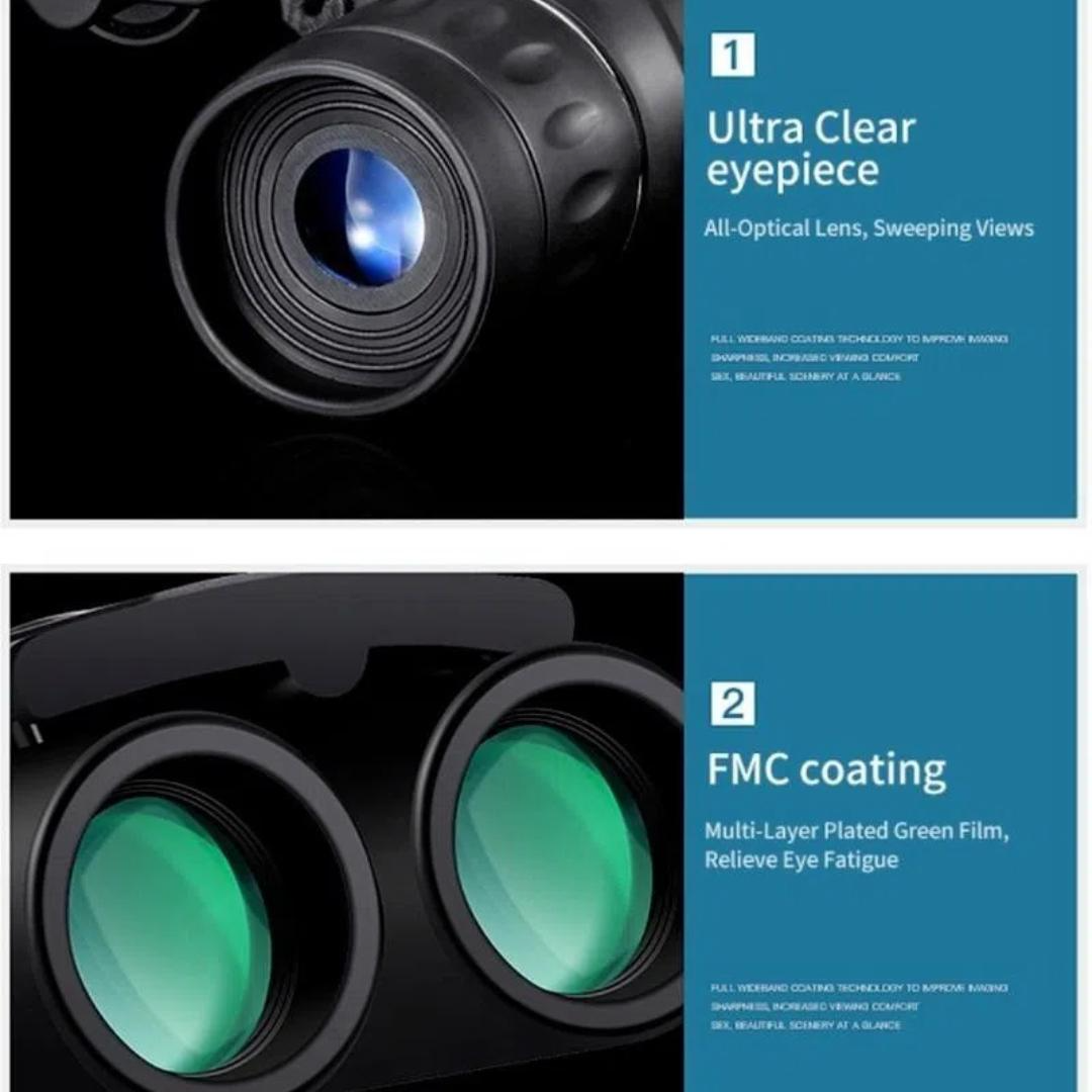 Marcherelle™ – Long-Range Binoculars 900x25 with High-Clarity Bak4 Optics