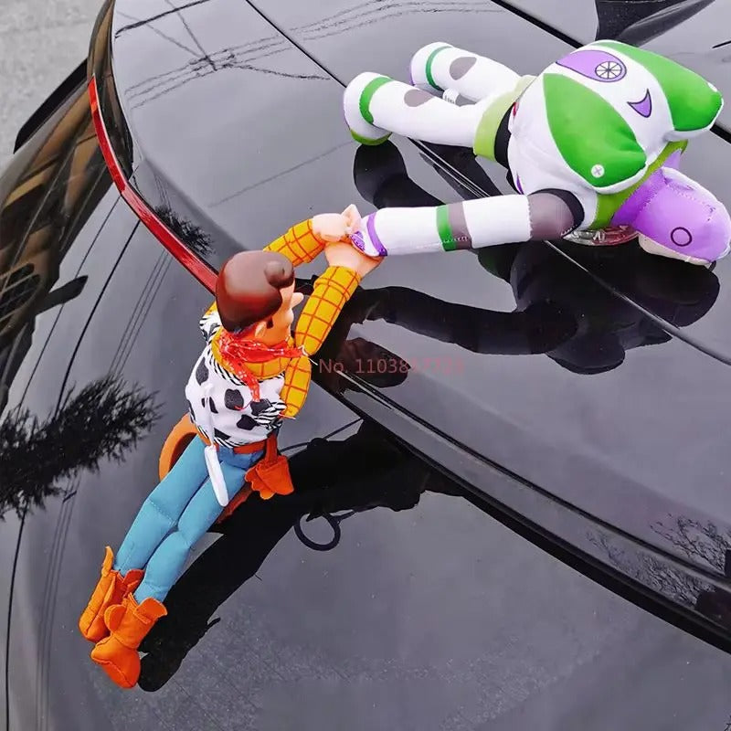Disney Woody and Buzz Plush Toy to Hang in Car