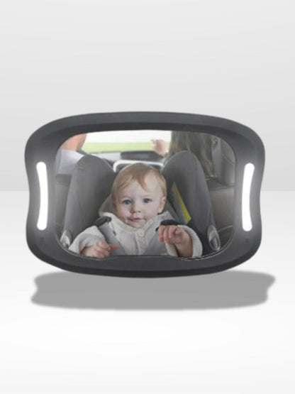 Baby Monitor Mirror for Car with LED