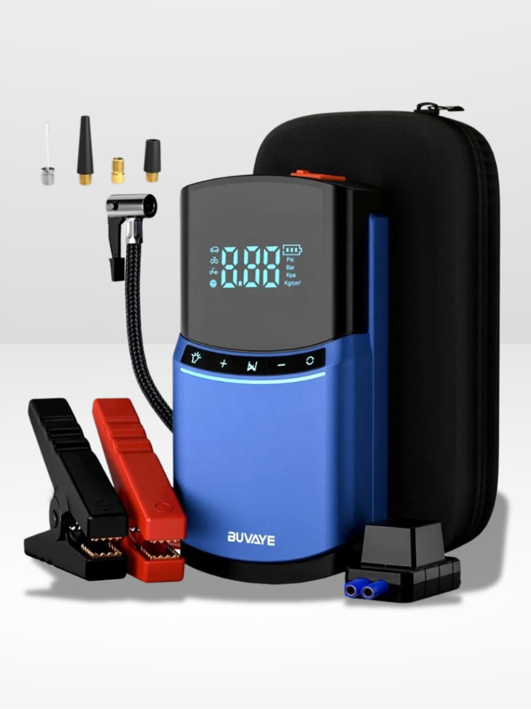 Powerful and Compact Battery Compressor and Booster