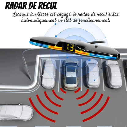 Car Reverse Radar with LED Display