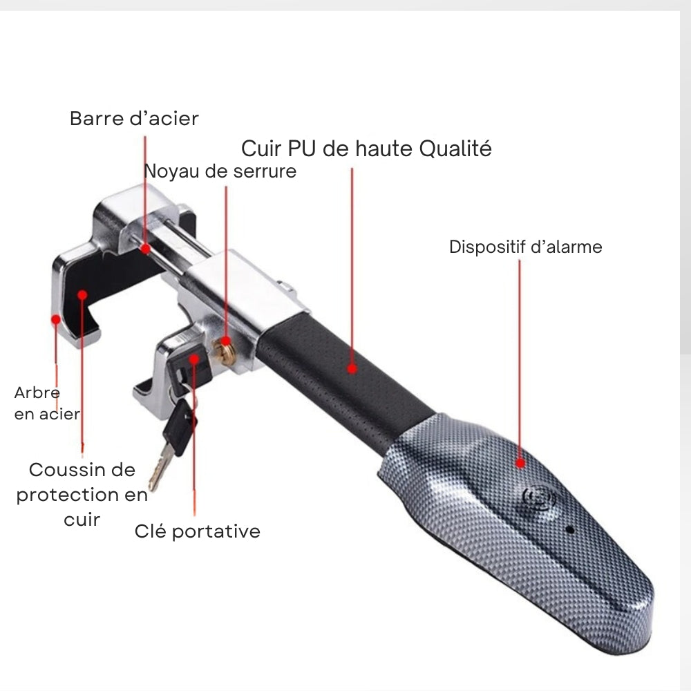 Security Cane with Anti-Theft Alarm for Car