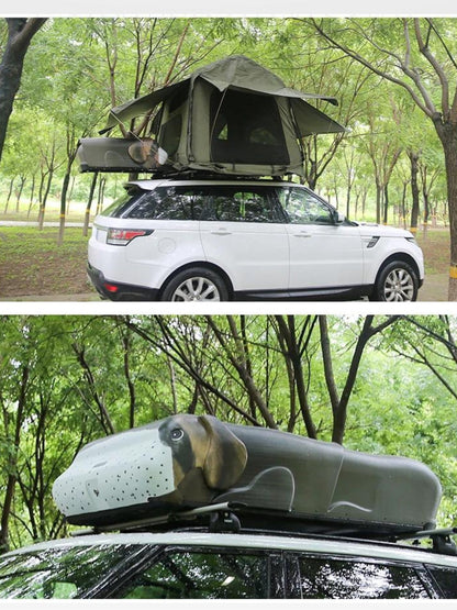 Self-Supporting Car Roof Tent