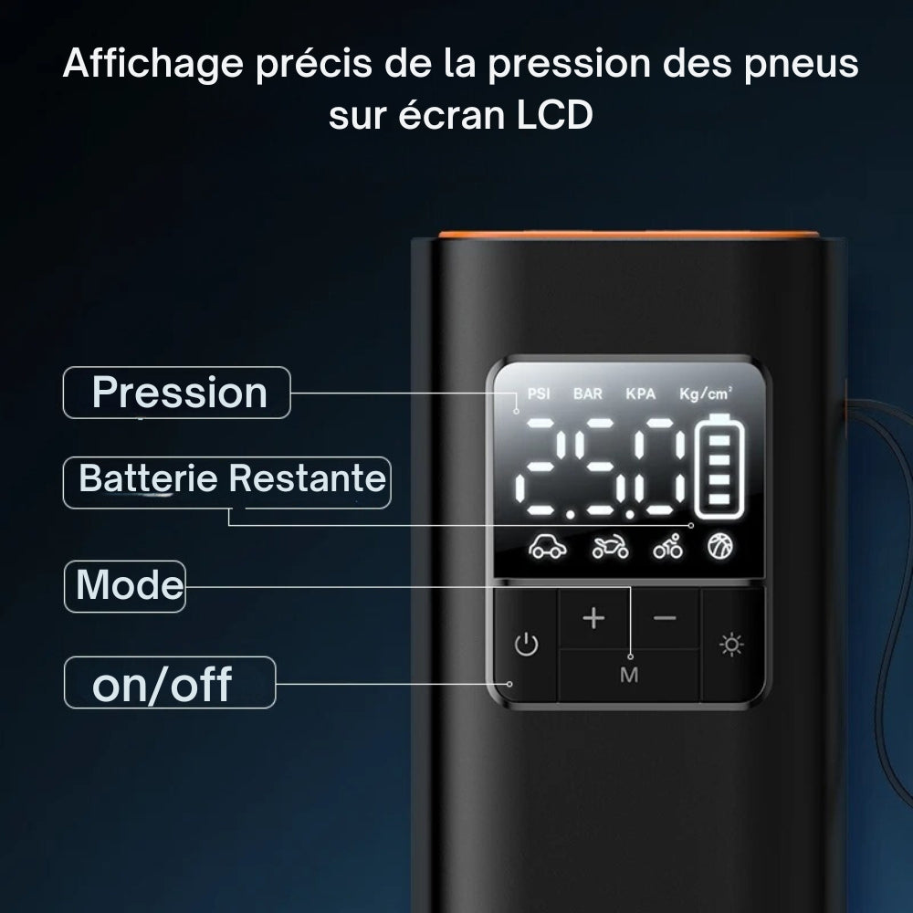 Portable Wireless Car Tire Inflator